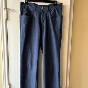 Peter Millar Navy Performance Golf Pants